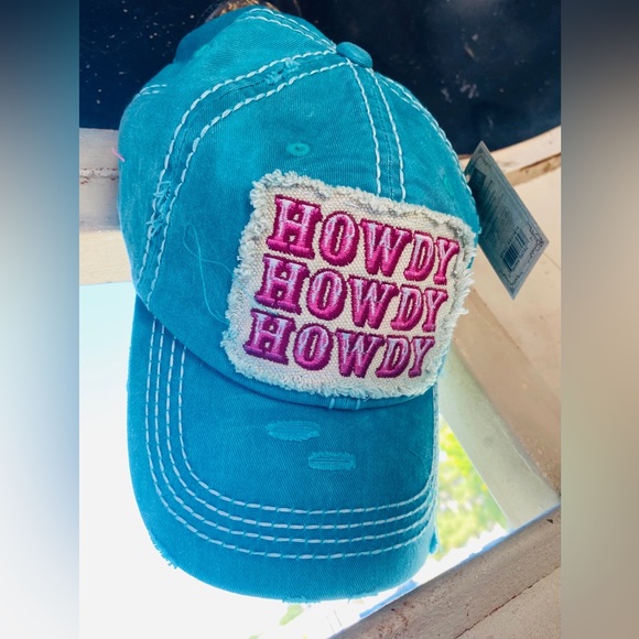 Howdy Western Ball Cap - Picture 1 of 1